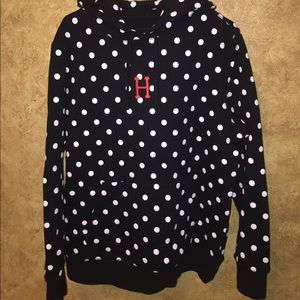 Huf polka dot hoodie